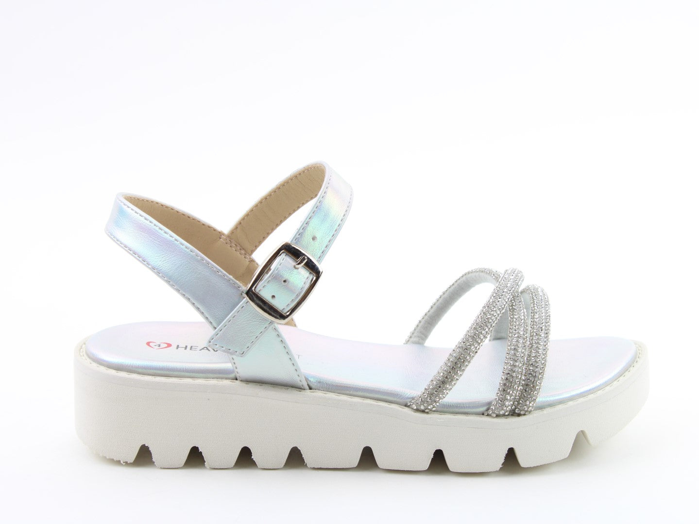 Heavenly feet 2024 silver sandals